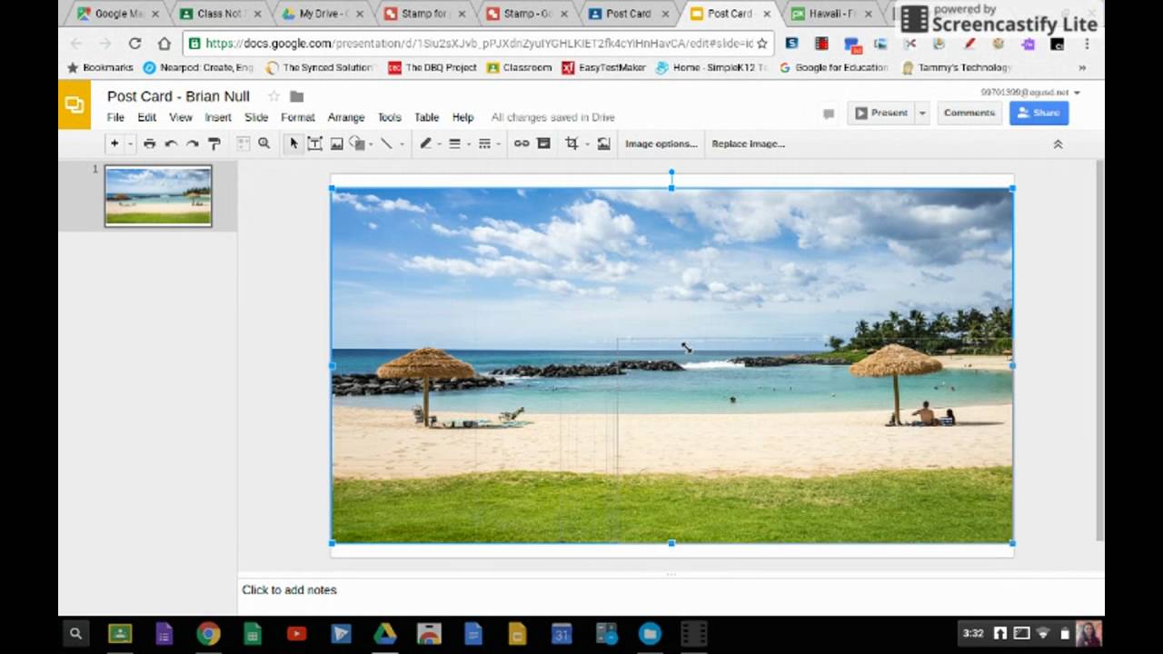 Post Card Ignment Using Google Draw Slides You Post Card Ignment Using Google