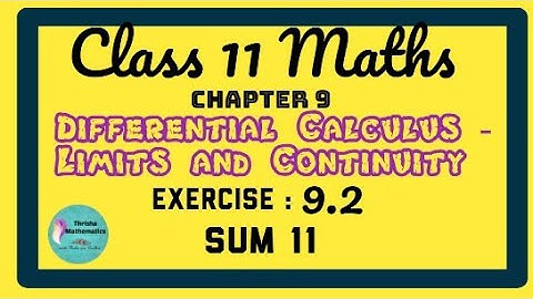 class 11 Maths Chapter 9 exercise 9.2 sum 11
