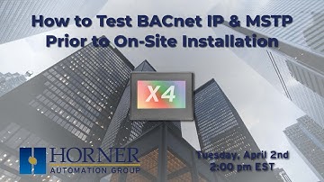 How to Test BACnet IP & MSTP Prior to On-site Installation