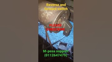 Lathe forward and reverse switch system