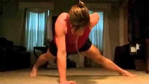 First One Armed Pushup!