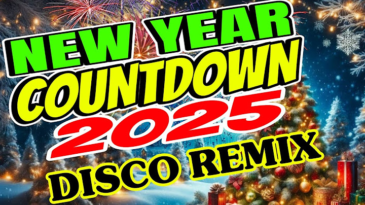 2025 NEW YEAR COUNTDOWN DISCO REMIX DjAmboy Obrero