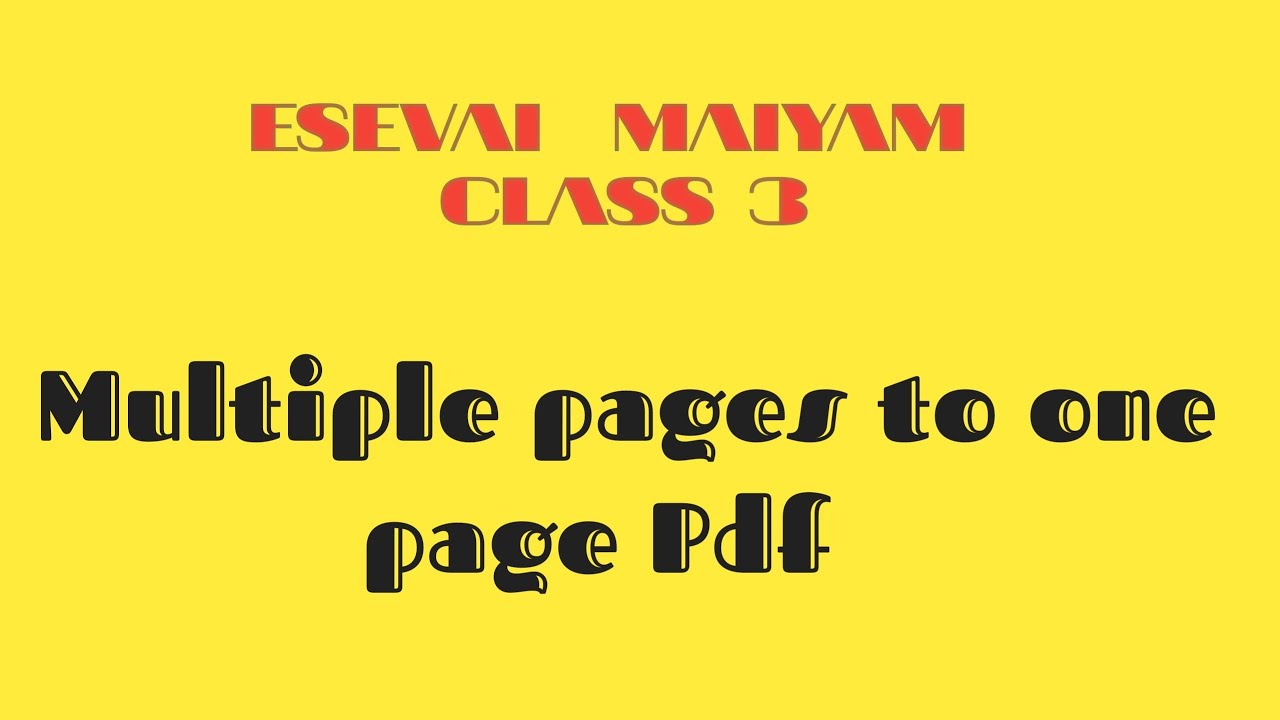 Multiple Pages In One Page Pdf YouTube Multiple pages in one page pdf youtube