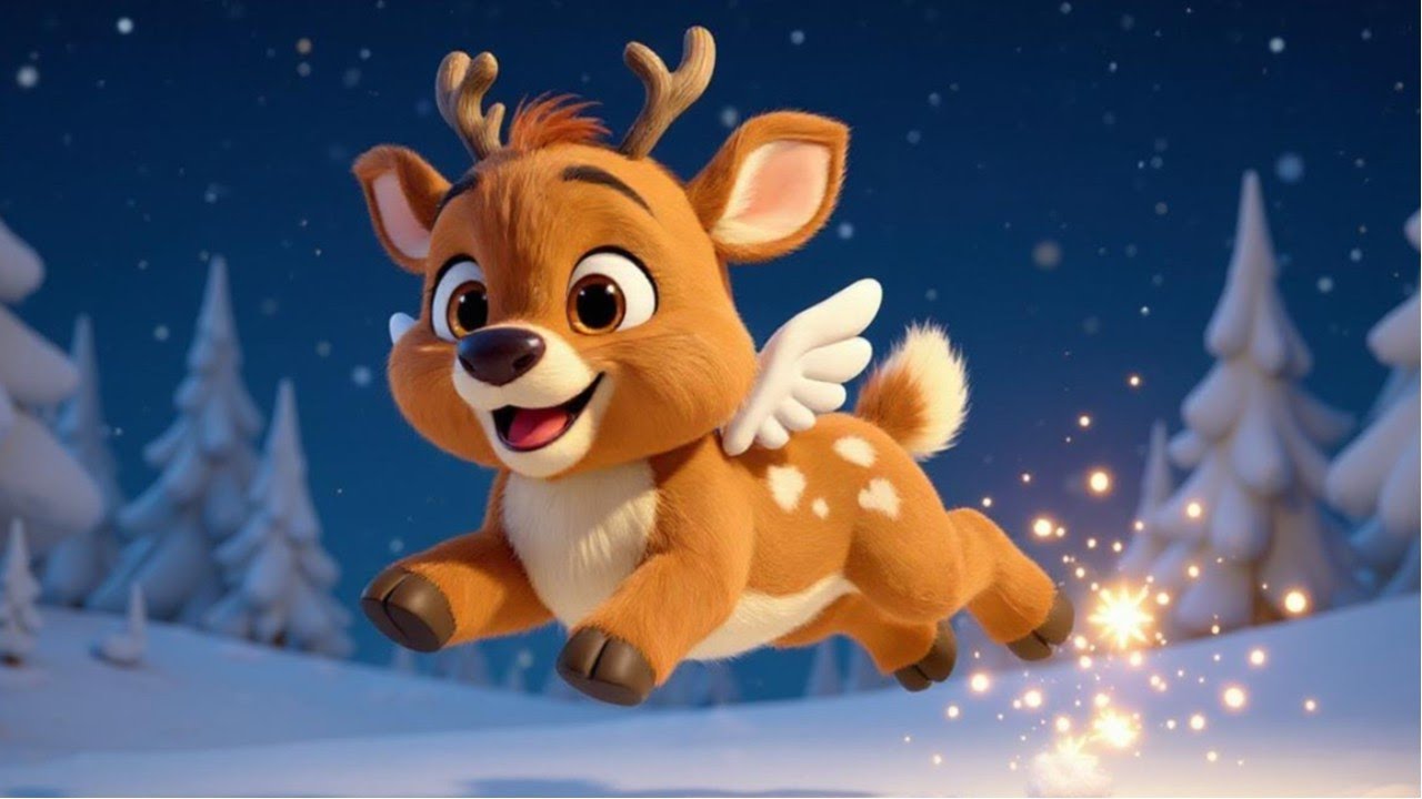 El Reno que Aprende a Volar 🦌✨ | Canción Infantil – Zizu