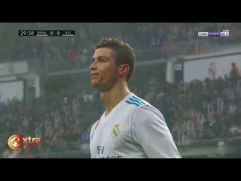ملخص مباراة ريال مدريد وفياريال   شاشة كاملة الدوري الاسباني 