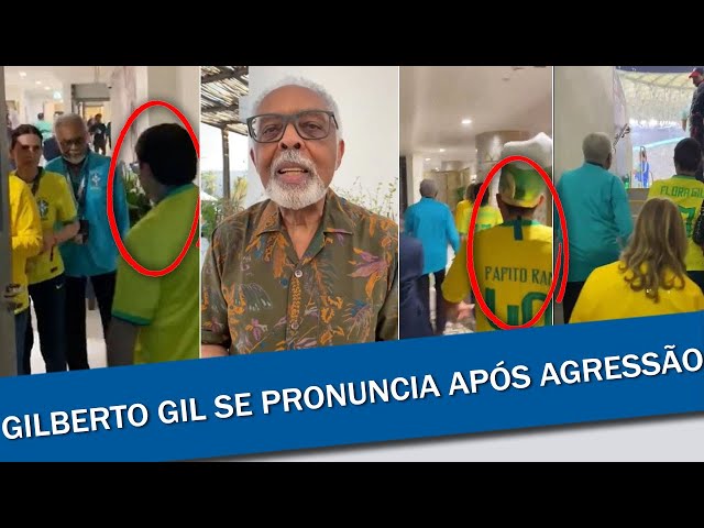 Empresário de Volta Redonda hostiliza Gilberto Gil no Qatar