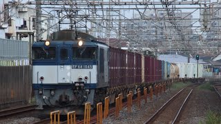 2019/9/5 1094レ鹿島貨物 EF64-1045+コキ