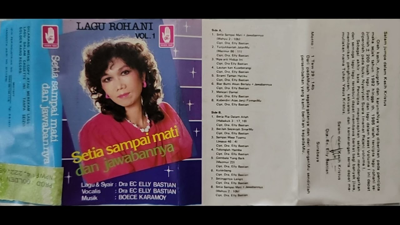 Gembala Yang Baik - Dra Ec Elly Bastian, MM