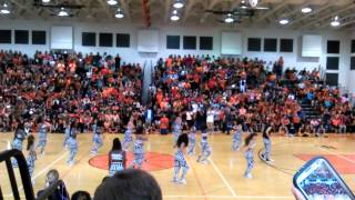 John i Leonard high school pep rally 2014