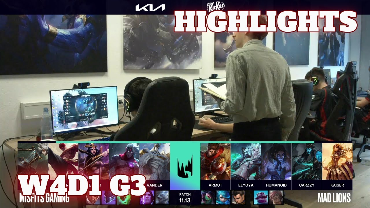 MSF vs MAD - Highlights | Week 4 Day 1 S11 LEC Summer 2021 | Misfits vs Mad Lions
