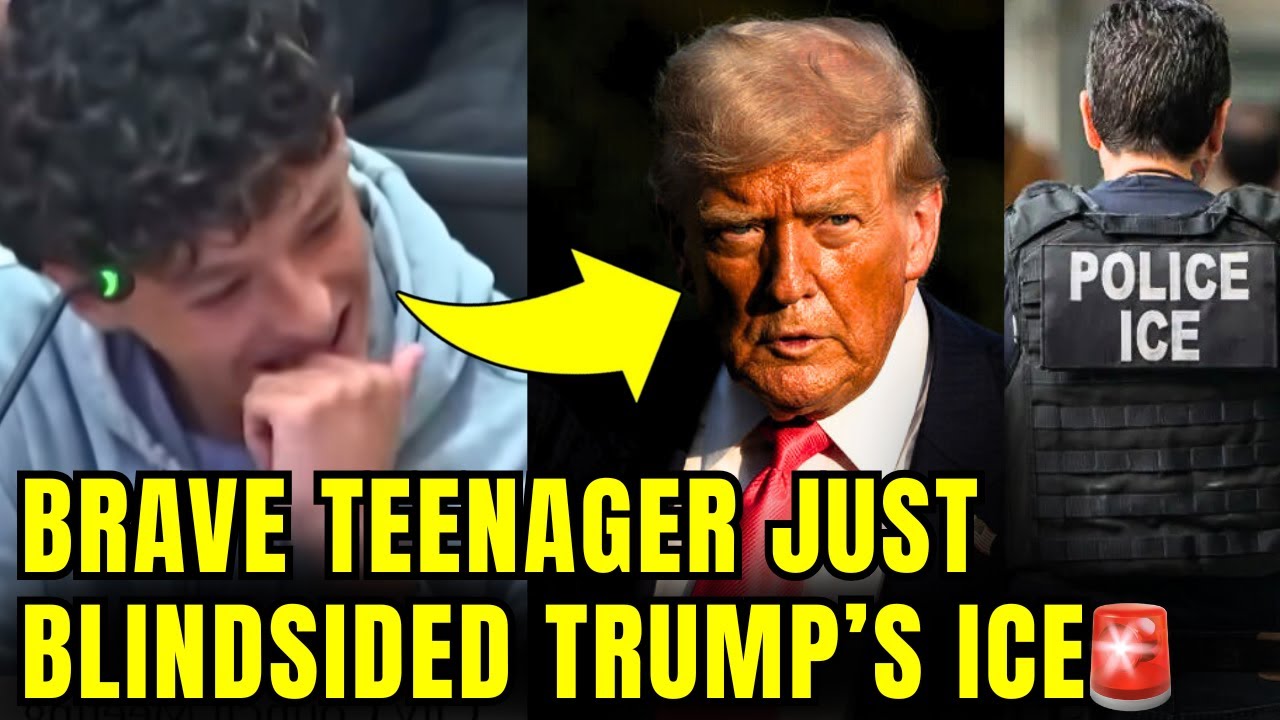 WATCH: Teenager Just CONFRONTED Trump's ICE, Goes Instantly VIRAL🚨