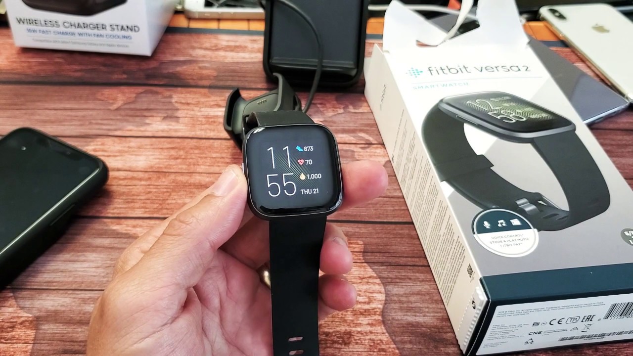 on Fitbit Versa 2 