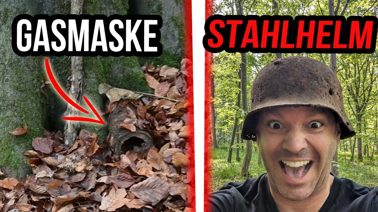 Gasmasken Geheimnis, Garten Funde und Neues vom WW2 Stahlhelm