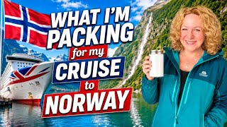 MAKEUP & CLOTHES FOR MY CRUISE TO NORWAY - What made it into the suitcase? 