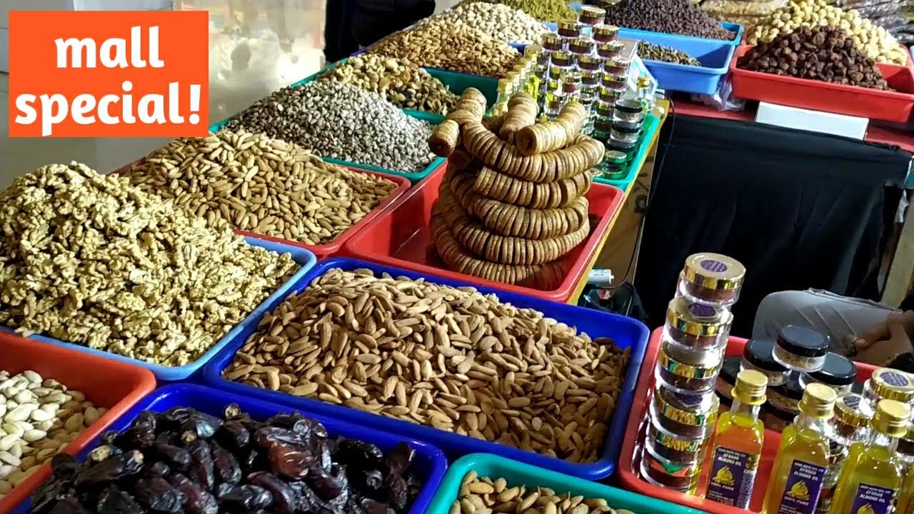Afghani Dry Fruits At A Mall In Noida YouTube