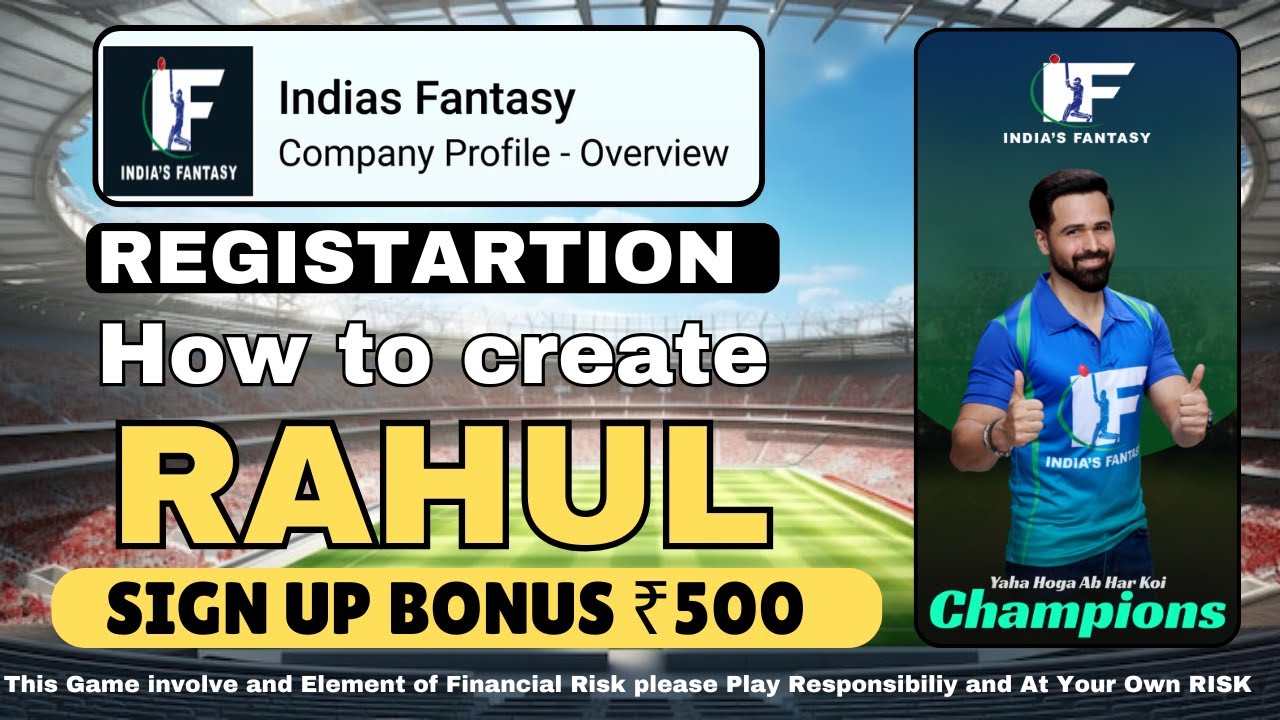 How To Register In India Fantasy app | India Fantasy Registration Process In Hindi | India Fantasy |