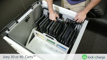 Quick View: See the Joey Charging Cart by LocknCharge in action