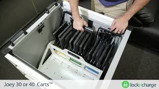 Quick View: See the Joey Charging Cart by LocknCharge in action
