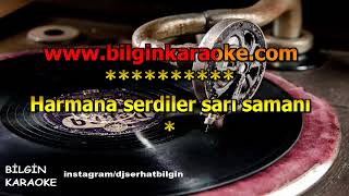 Musa Eroğlu - Harmana Sererler Sarı Samanı (Karaoke) Orjinal Stüdyo