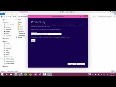 Video Install Windows 8 1 Using Windows 8 0 Product Key - youtube