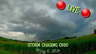 Storm Chasing in Ohio with potential for strong winds and hail.