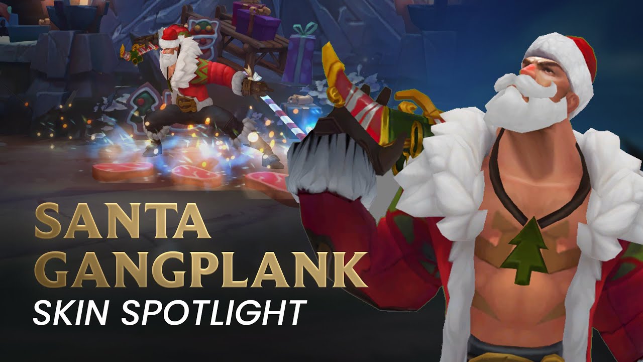 Santa Gangplank Custom Skin Spotlight - League of Legends