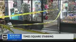 Search for suspects after teen stabbed in Times Square