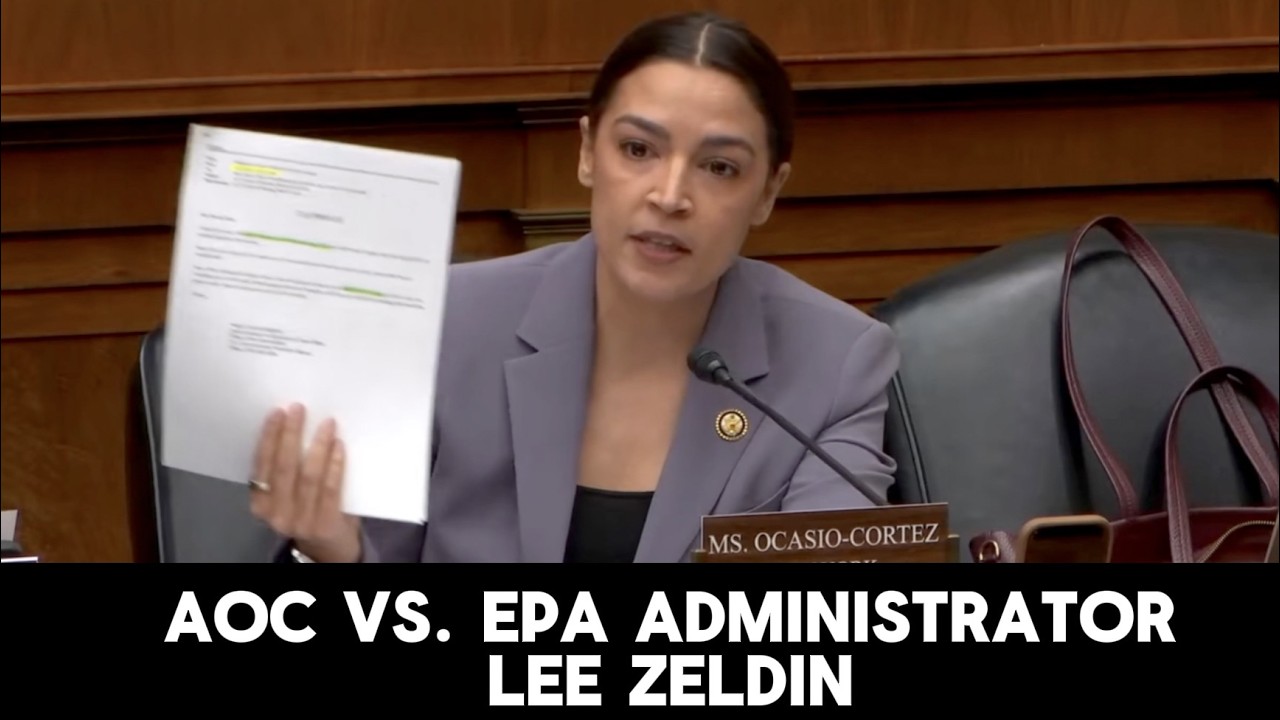 AOC presses EPA administrator Lee Zeldin on discussions with Bayer representatives