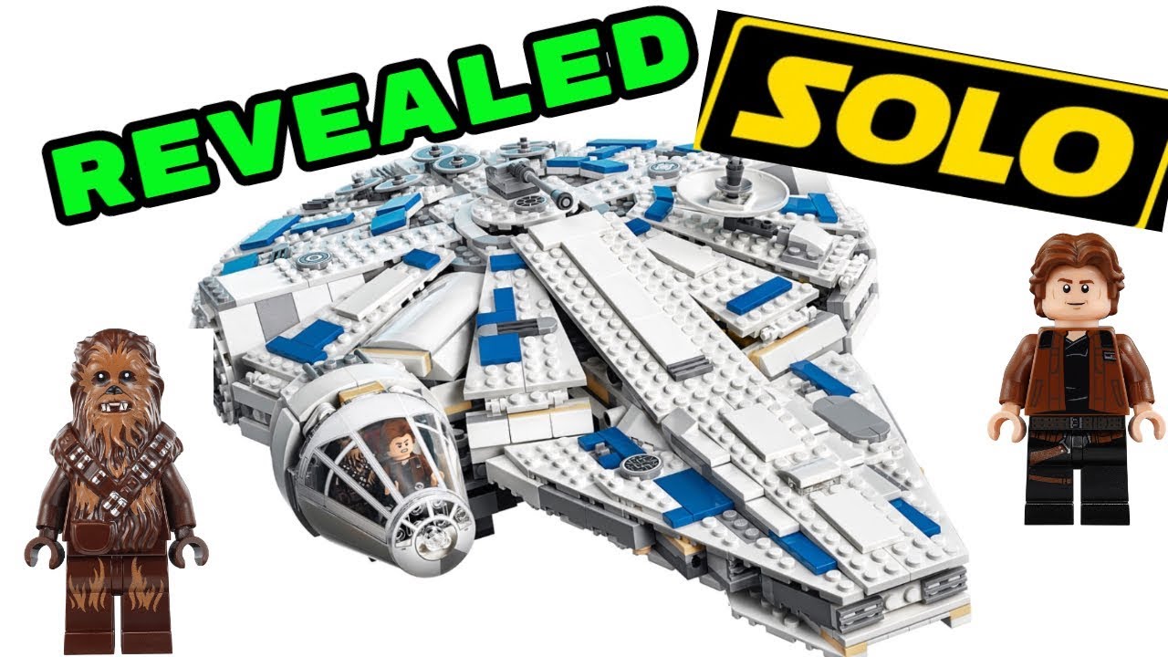 solo lego millennium falcon
