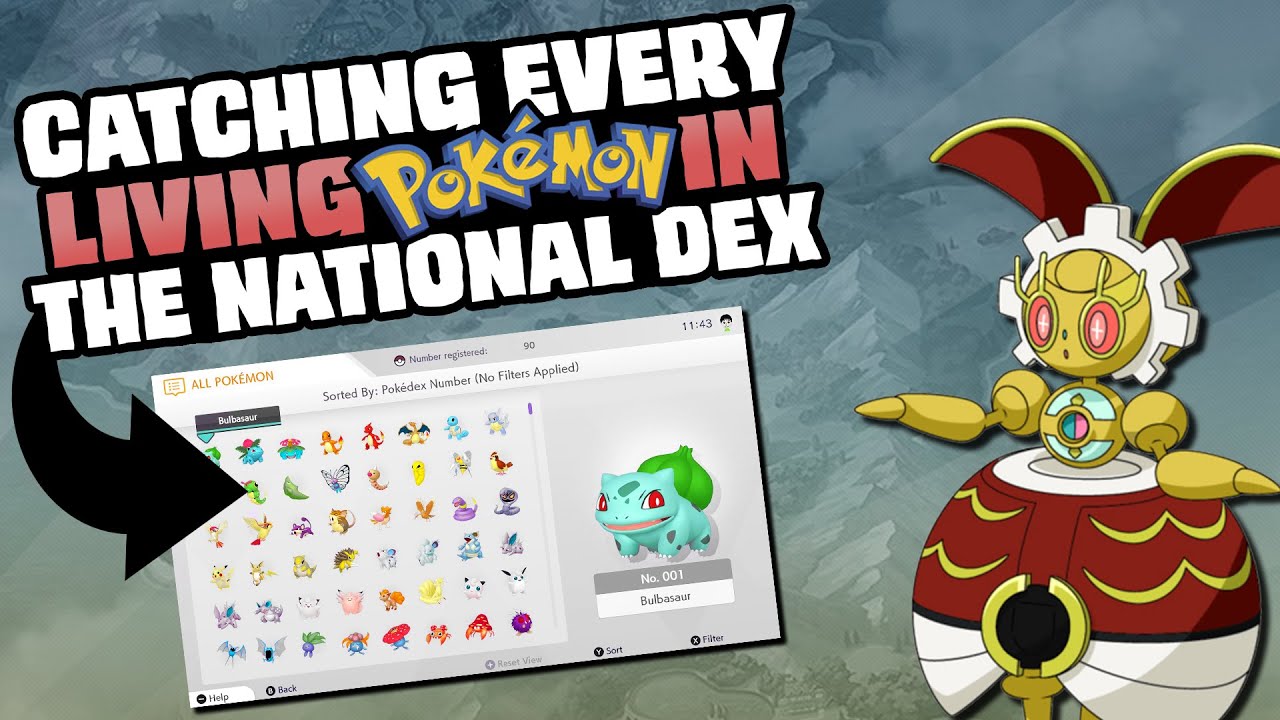 Pokédex Tracker  Track the Progress of Your Living Dex Completion