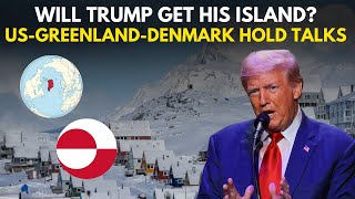 LIVE: US, Denmark & Greenland BREAK SILENCE On Greenland's Future After Tense Washington Talks