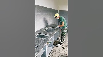 Hướng dẫn cách Xây khung bếp toàn bộ bằng gạch đẹp nhất 🤗🤗😊😊🥰