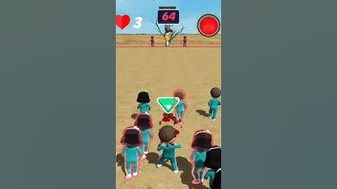 squid game run challenge video || squid game #squidgame #youtubeshorts #shorts #gaming #viral