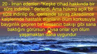 47 MUHAMMED SURESİ VE MEALİ KABE İMAMI MAHİR HOCA