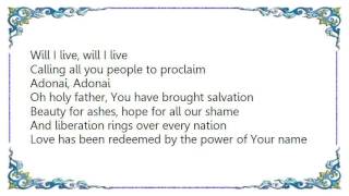 Building 429 - Power of Your Name Lyrics