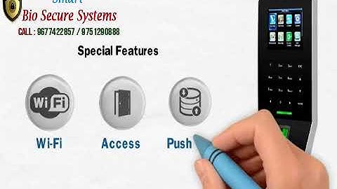 eSSL F22 Wi Fi Time and Attendance Biometric
