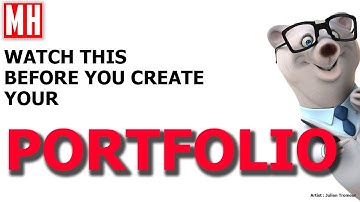 Watch this before you create your PORTFOLIO ( 4K Video )