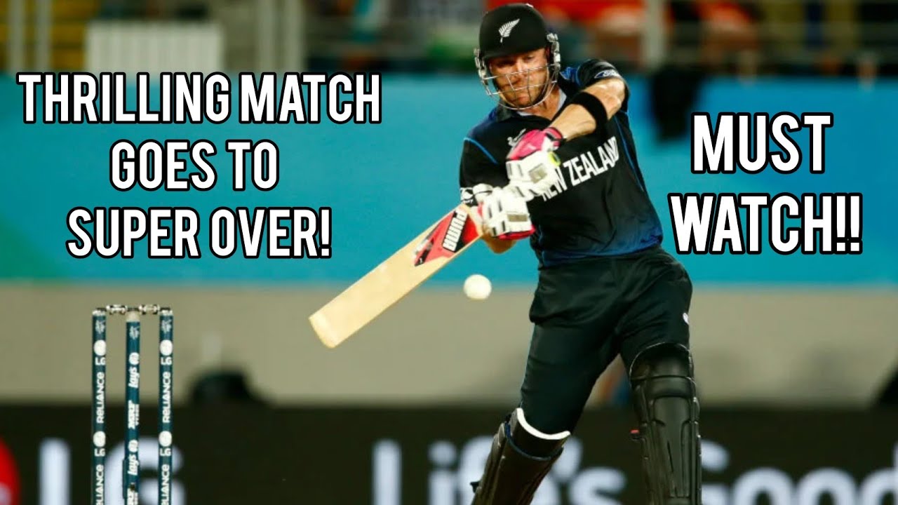 Thrilling Match Goes To Super Over! | New Zealand V Australia | 2nd ...
