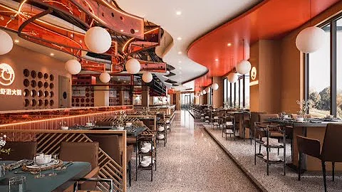 CGsorealCom Daytime Hot Pot Restaurant D5 Render