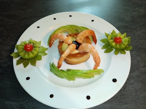 recette-spéciale-fête-:-l'avocat-crevette-et-kiwi,-simple,-rapide,-délicieuse