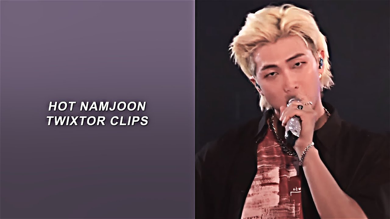 hot namjoon twixtor clips for editing