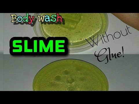 How To Make Slime/Flubber Without Glue, Borax, Liquid Starch, etc.