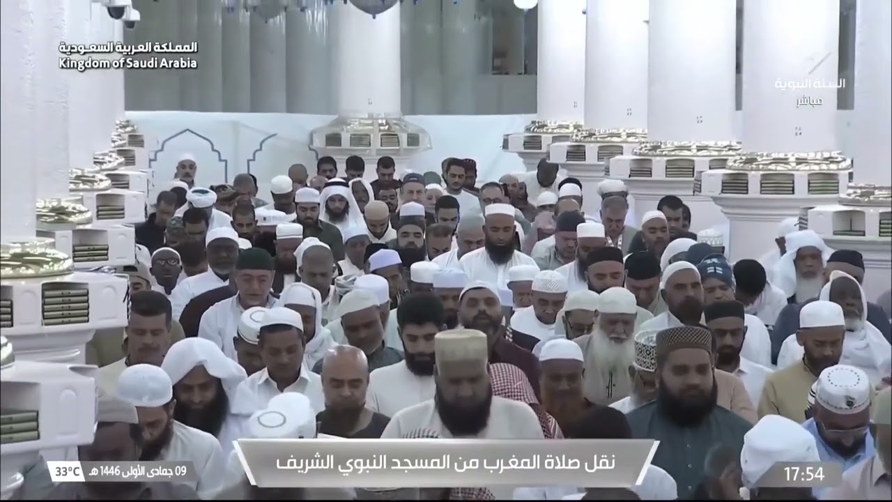 صلاة المغرب للشيخ محمد برهجي 9 جمادى الأولى 1446هـ