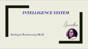 Intelligent System using PEAS