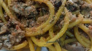 PASTA CON LE SARDE |  RICETTA PALERMITANA