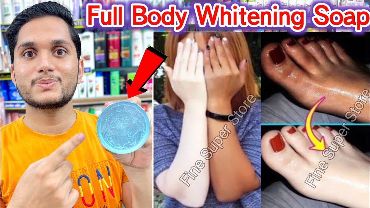 Instant Skin Whitening & Brightening Soap Best Full Body Whitening
