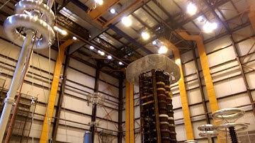 Powertech bc hydro high voltage electrical testing lab cool gear sci fi