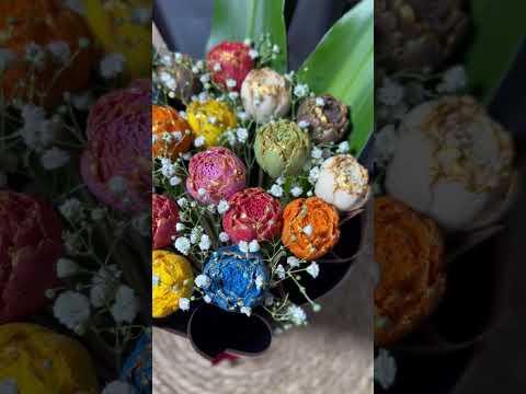 بوكيه ورد الشكولاته