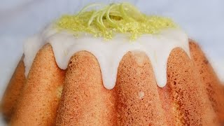 Cake au citron un gâteau ultra moelleux   اروع كايك ليمون يمكن ان تذوقها في حياتك و سهله التحضير