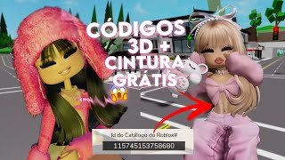 CÓDIGOS DE CINTURA FINA 3D + SKIN PATYDRAKE TODOS CÓDIGOS (Grátis) 😱